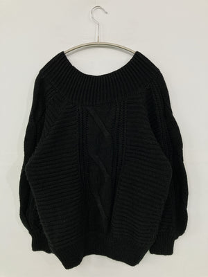 GORGE/ジョージ/ニット/セーター/トップス/ブラック/F