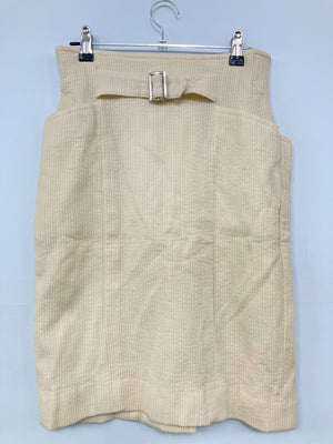 Christian Dior/クリスチャンディオール/スカート/スカート/アイボリー/M