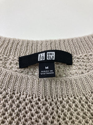 UNIQLO/ユニクロ/ニット/セーター/トップス/ベージュ/M