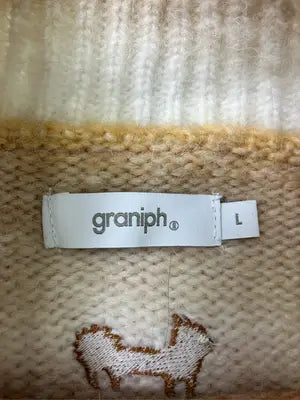 graniph/グラニフ/ニット/セーター/トップス/ブラウン/L
