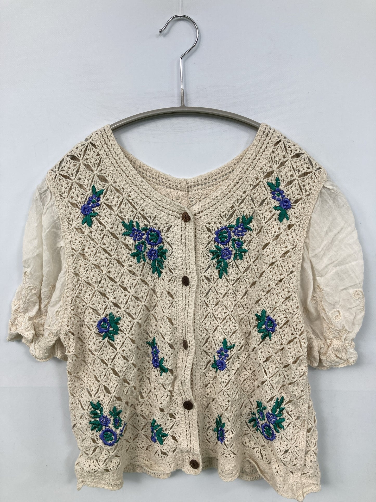 カーディガン/ボレロ/トップス/ベージュ/M