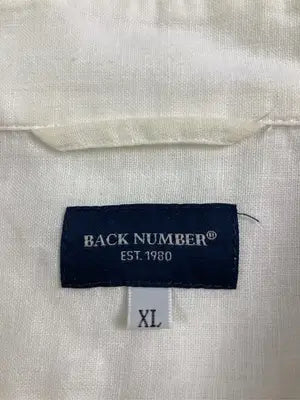 BACK NUMBER/バックナンバー/シャツ/ブラウス/トップス/アイボリー/XL