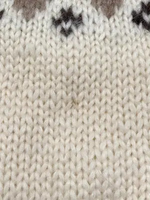 ICELAND SWEATER/ニット/セーター/トップス/ベージュ/L