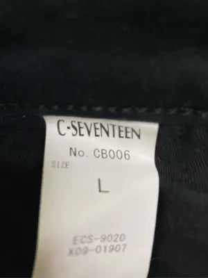 C-SEVENTEEN/シーセブンティーン/デニムパンツ/パンツ/ブラック/L