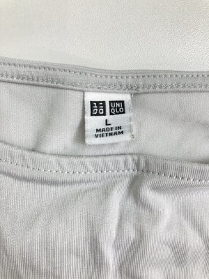 UNIQLO/ユニクロ/Tシャツ/カットソー/トップス/グレー/L