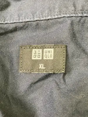 UNIQLO/ユニクロ/シャツ/ブラウス/トップス/ネイビー/XL