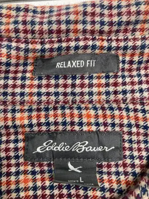 Eddie Bauer/エディーバウアー/シャツ/ブラウス/トップス/ブラウン/L