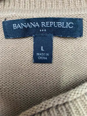 BANANA REPUBLIC/バナナリパブリック/ニット/セーター/トップス/ブラウン/L