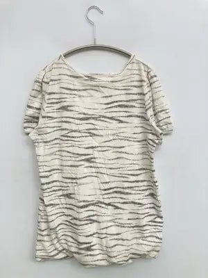 accrocher/Tシャツ/カットソー/トップス/アイボリー/M