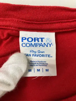 PORT&COMPANY/ポートアンドカンパニー/Tシャツ/カットソー/トップス/レッド/M