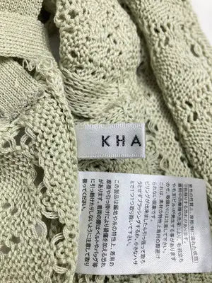 KHALITA/ハリータ/アンサンブル/トップス/ライトグリーン/M    バスト79～87   身長154～162