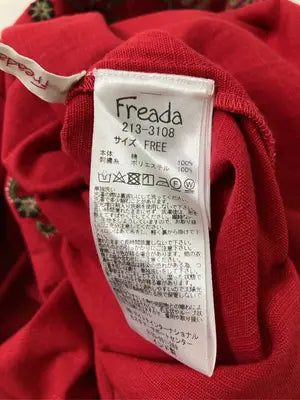 freada/フリーダ/ワンピース/ワンピース/ドレス/レッド/FREE