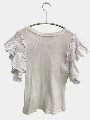 ZARA/ザラ/Tシャツ/カットソー/トップス/ホワイト/USA M