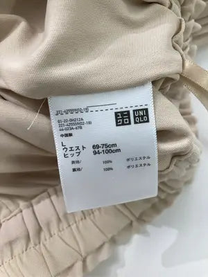 UNIQLO/ユニクロ/その他パンツ/パンツ/ベージュ/L