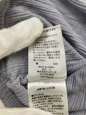 Alley/アリー/Tシャツ/カットソー/トップス/グレー/F