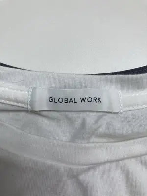 GLOBAL WORK/グローバルワーク/Tシャツ/カットソー/トップス/ホワイト/M