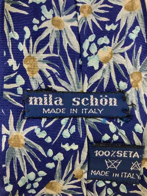 mila schon/ミラショーン/ネクタイ/ファッション雑貨/ブルー