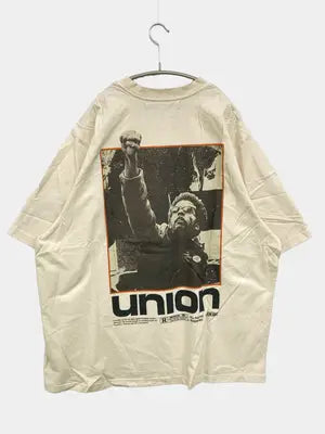 UNION/ユニオン/Tシャツ/カットソー/トップス/ベージュ/V