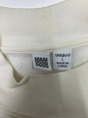 UNIQLO/ユニクロ/スウェット/トップス/アイボリー/L
