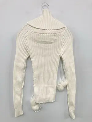 ニット/セーター/トップス/ホワイト