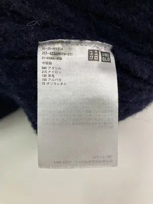 UNIQLO/ユニクロ/ニット/セーター/トップス/ネイビー/L