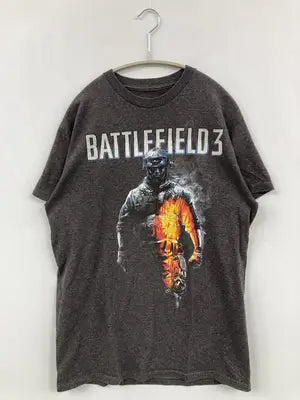 BATTLEFIELD/Tシャツ/カットソー/トップス/グレー/M
