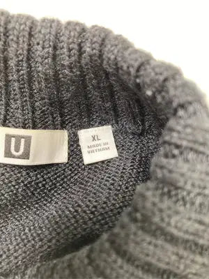UNIQLO/ユニクロ/ニット/セーター/トップス/ブラック/XL