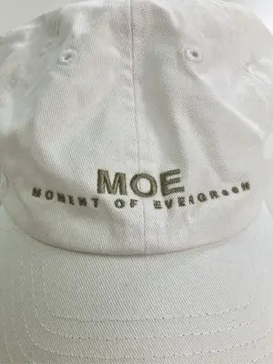 MOE/キャップ/帽子/ホワイト/Free