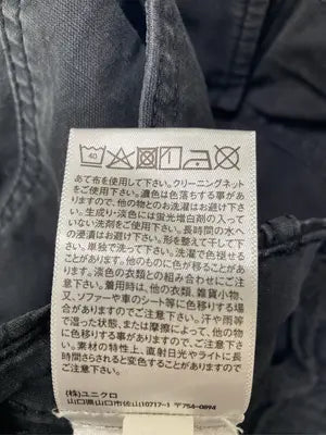 UNIQLO/ユニクロ/カーゴパンツ/パンツ/ブラック/L