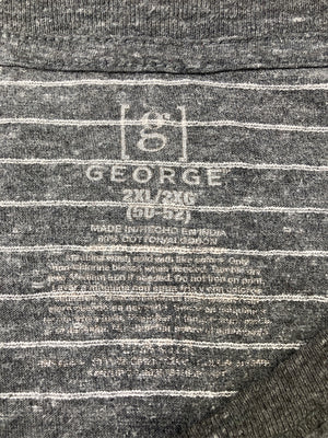 GEORGE/ジョージ/Tシャツ/カットソー/トップス/グレー/2XL