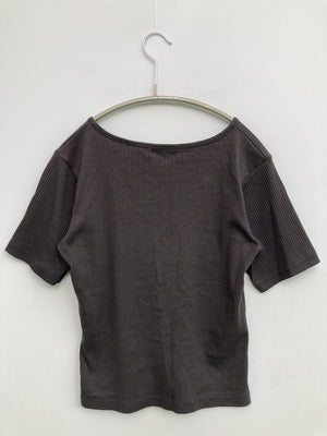 Nuelu./Tシャツ/カットソー/トップス/グレー/M