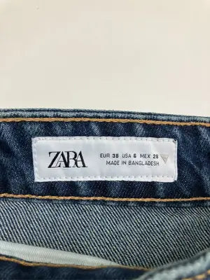 ZARA/ザラ/デニムパンツ/パンツ/ブルー/EUR 38/USA 6/MEX 28