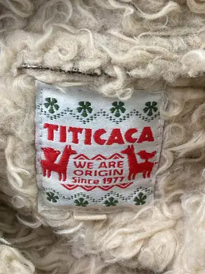 TITICACA/チチカカ/ポンチョ/ジャケット/アウター/ブラウン/FREE