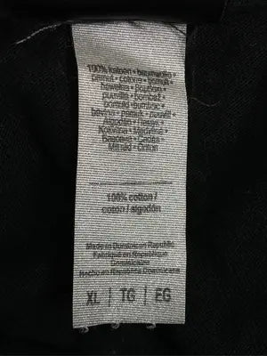 THREE/Tシャツ/カットソー/トップス/ブラック/XL