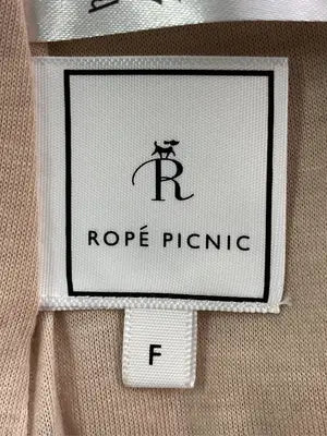 ROPE PICNIC/ロペピクニック/Tシャツ/カットソー/トップス/ベージュ/F