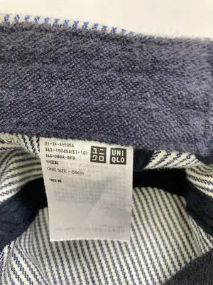 UNIQLO/ユニクロ/キャップ/帽子/ネイビー/ONE SIZE〜59