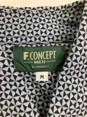 F.CONCEPT/シャツ/ブラウス/トップス/ブラック/M