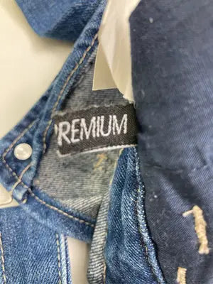 SPRAY PREMIUM/スプレイプレミアム/サロペット/オーバーオール/オールインワン・サロペット/ブルー/L