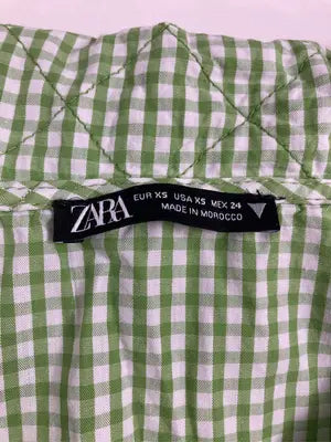 ZARA/ザラ/シャツ/ブラウス/トップス/グリーン/EUR XS