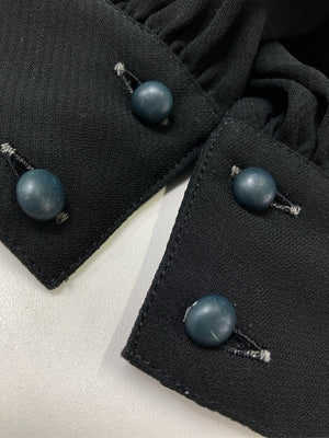 HANAI YUKIKO/シャツ/ブラウス/トップス/ブラック