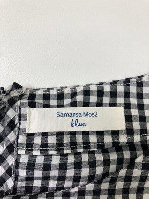Samansa Mos2 blue/サマンサモスモスブルー/シャツ/ブラウス/トップス/ブラック/F