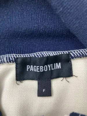 PAGEBOYLIM/ページボーイリム/ジャージ/トラックジャケット/トップス/アイボリー/F