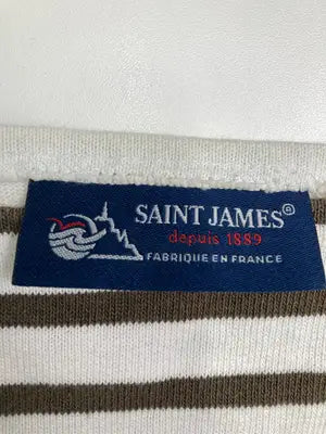 SAINT JAMES/セントジェームス/Tシャツ/カットソー/トップス/ブラウン/XS