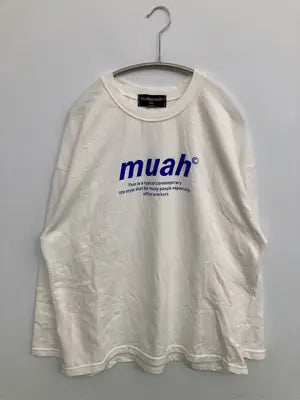 muah muah/ムーアムーア/Tシャツ/カットソー/トップス/ホワイト/FREE
