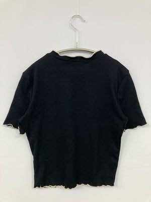 ZARA TRAFALUC/ザラトラファルック/Tシャツ/カットソー/トップス/ブラック/S