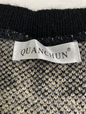 QUANCHUN/ベスト/トップス/ベージュ