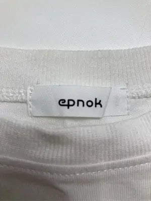 epnok/エプノック/Tシャツ/カットソー/トップス/ホワイト/M