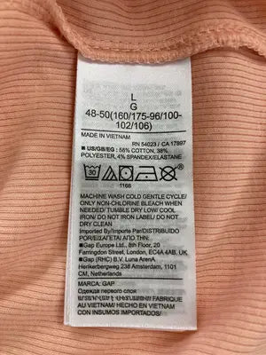 GAP/ギャップ/Tシャツ/カットソー/トップス/オレンジ/L
