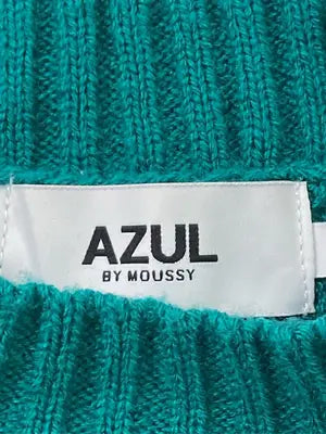 AZUL by MOUSSY/アズールバイマウジー/ニット/セーター/トップス/グリーン/S
