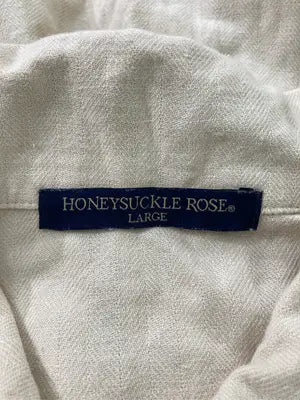 HONEYSUCKLE ROSE/ハニーサックルローズ/シャツ/ブラウス/トップス/ベージュ/LARGE